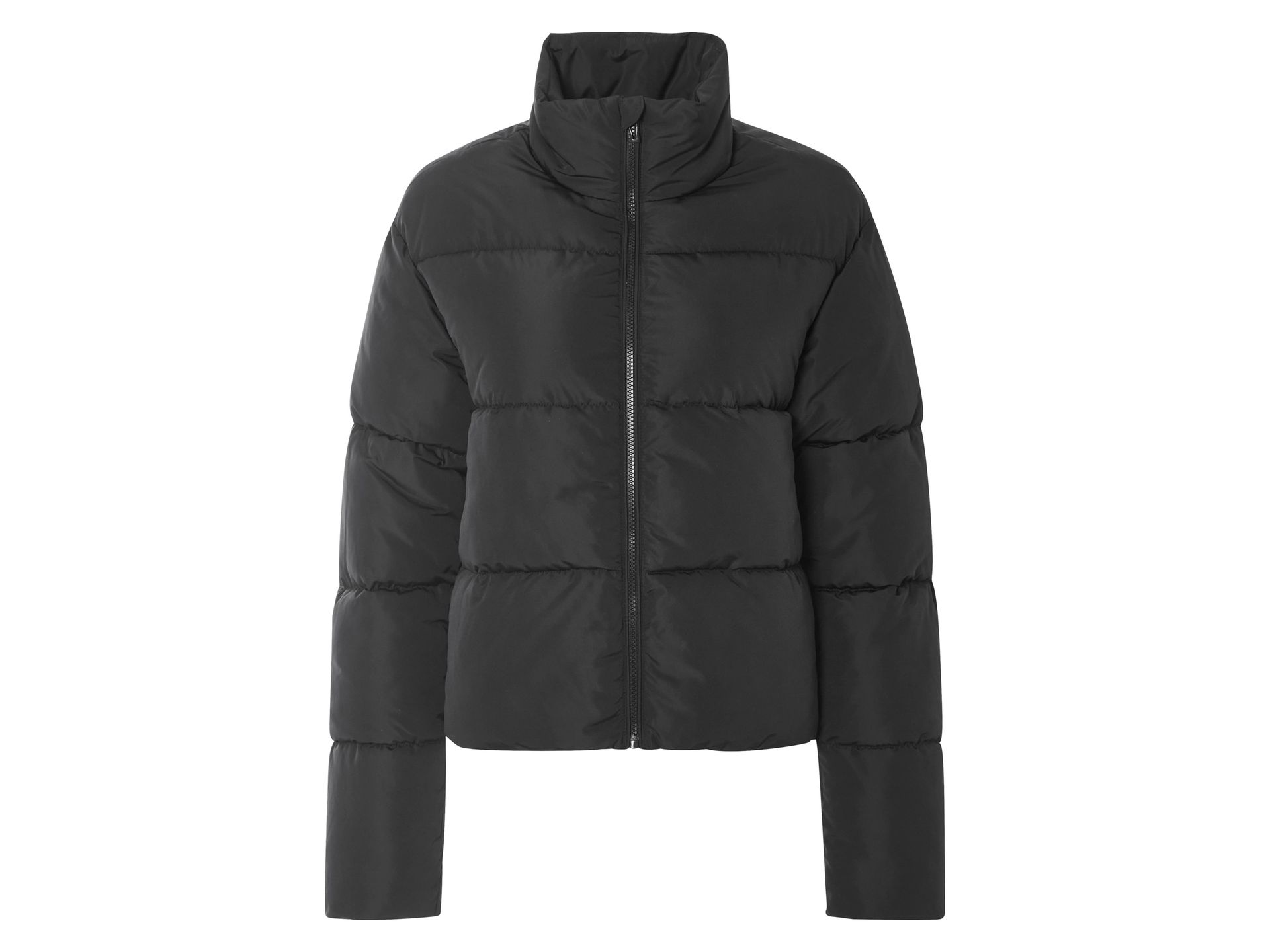 esmara® Kurtka pikowana damska (Czarny, M(40/42))