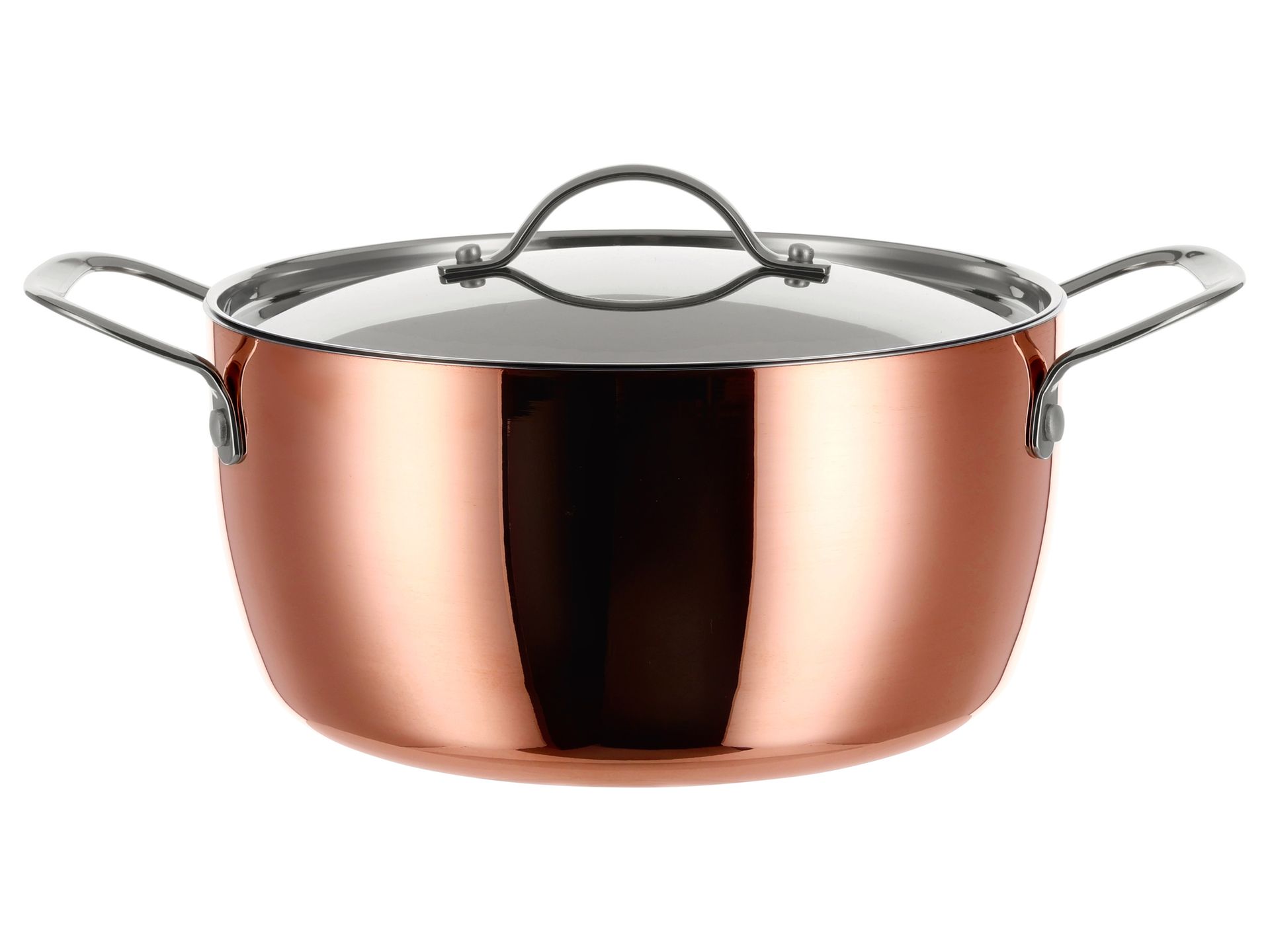 SILVERCREST® Garnek premium z powłoką miedzianą, Ø 24 cm