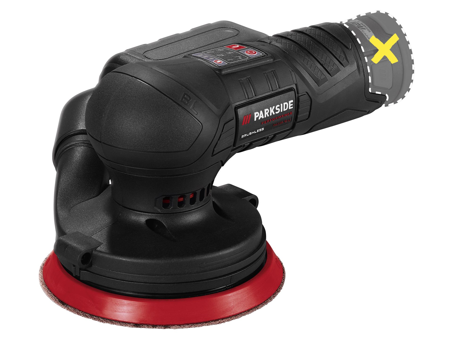 PARKSIDE PERFORMANCE® Akumulatorowa szlifierka mimośrodowa 12 V