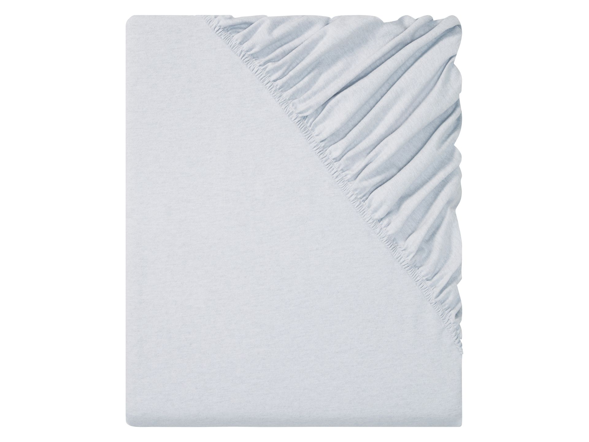 LIVARNO home Prześcieradło z gumką z flaneli, 180-200 x 200 cm (Szary)