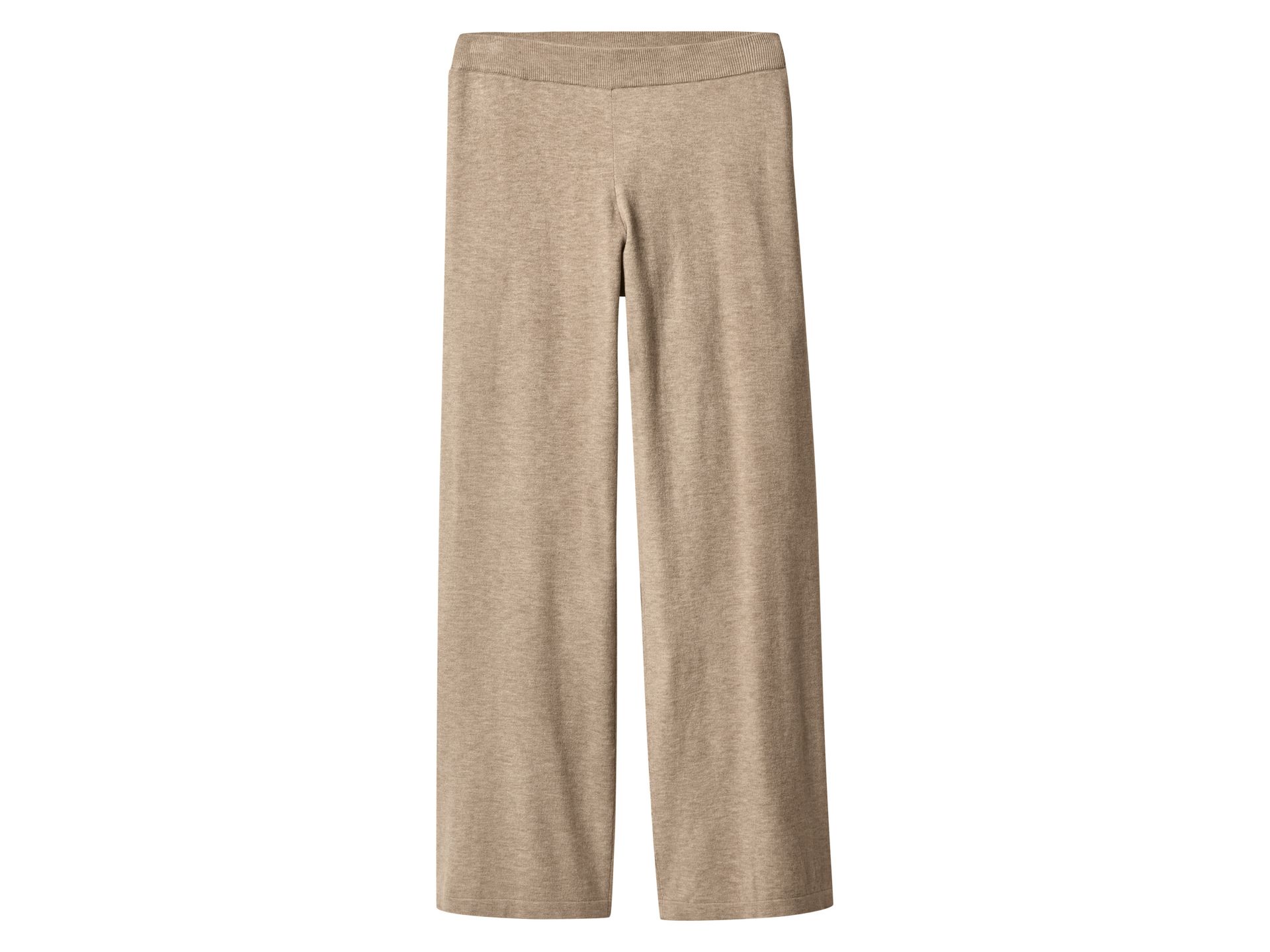 esmara® Spodnie damskie dzianinowe (Beżowy, XL(48/50))