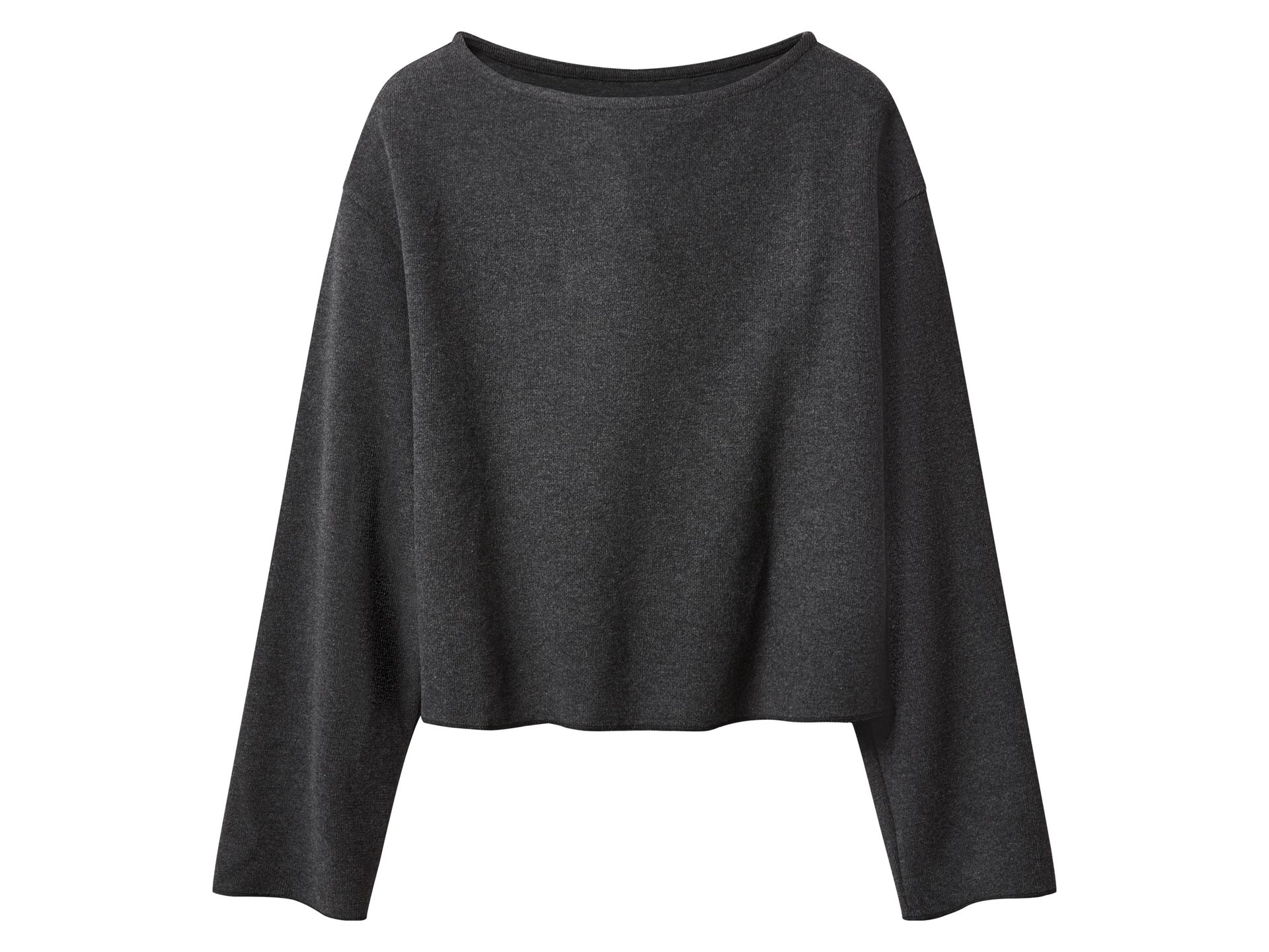 esmara® Sweter dzianinowy damski (Czarny, L(44/46))