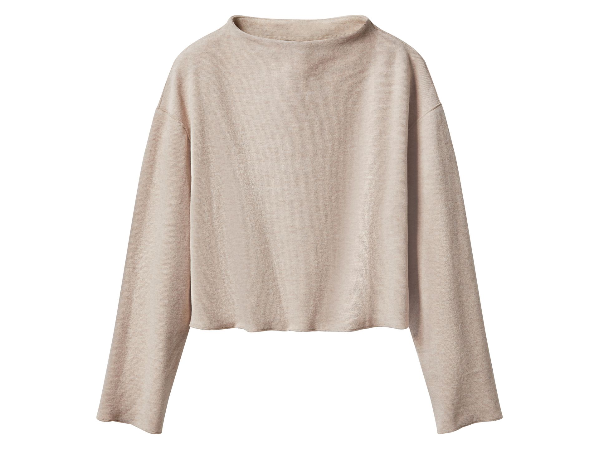 esmara® Sweter dzianinowy damski (Beżowy, L(44/46))
