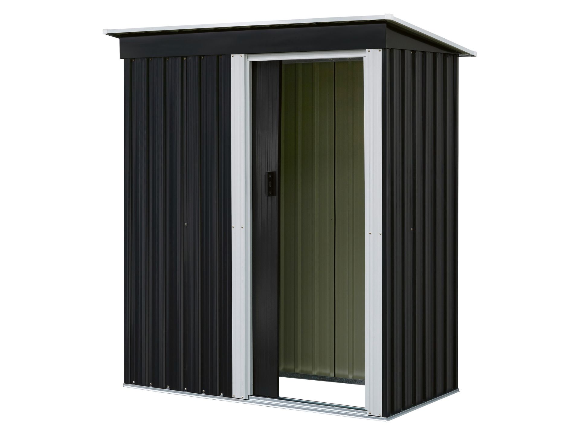 PARKSIDE® Szopa ogrodowa ze stali, 164 x 98 x 181 cm