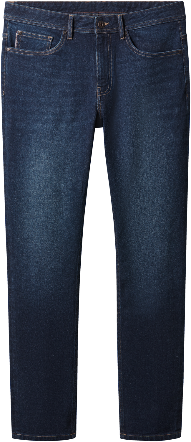 esmara Men Jeansy męskie z bawełną, slim fit (Niebieski, 48 (32/32))
