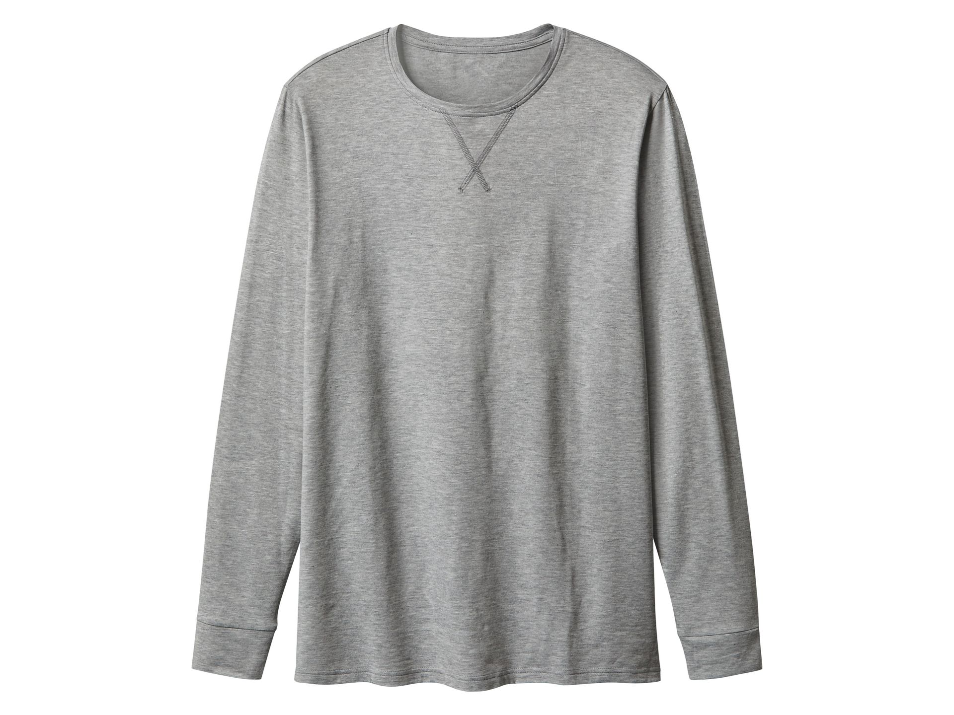 esmara Men Koszulka termiczna męska (Szary, S (44/46))