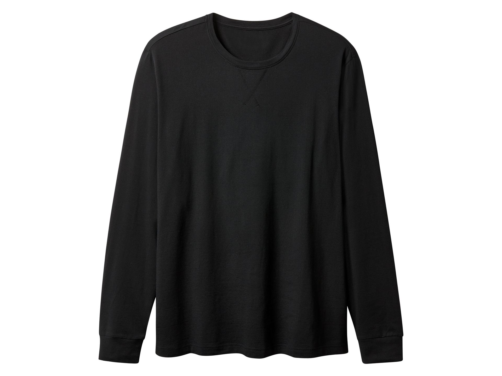 esmara Men Koszulka termiczna męska z długim rękawem (Czarny, 4XL (68/70))