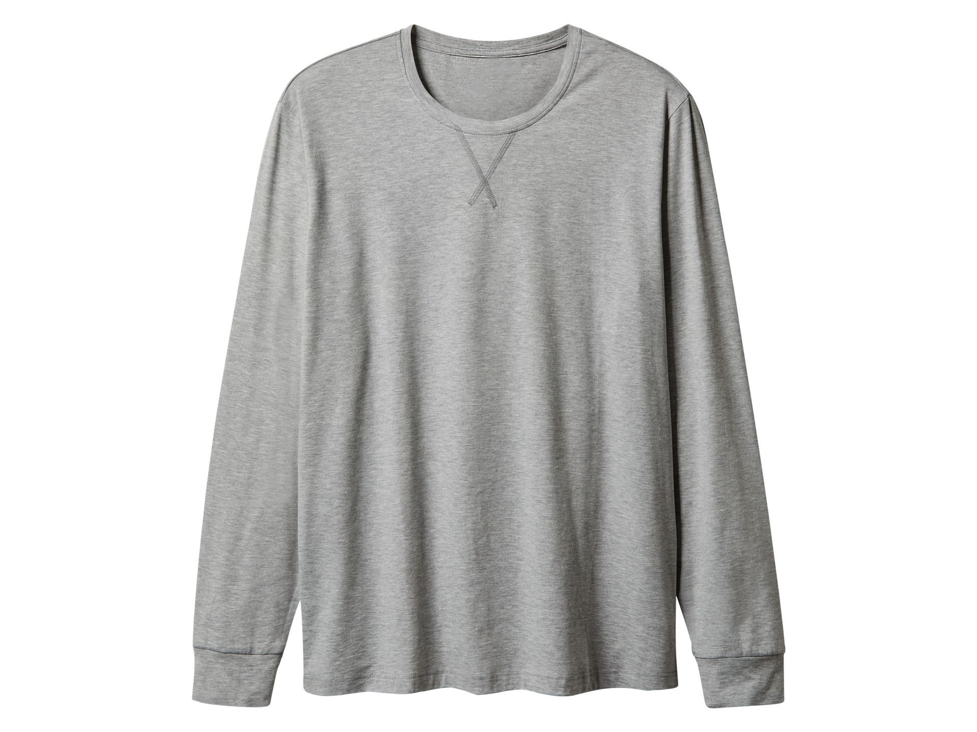 esmara Men Koszulka termiczna męska z długim rękawem (Szary, 4XL (68/70))