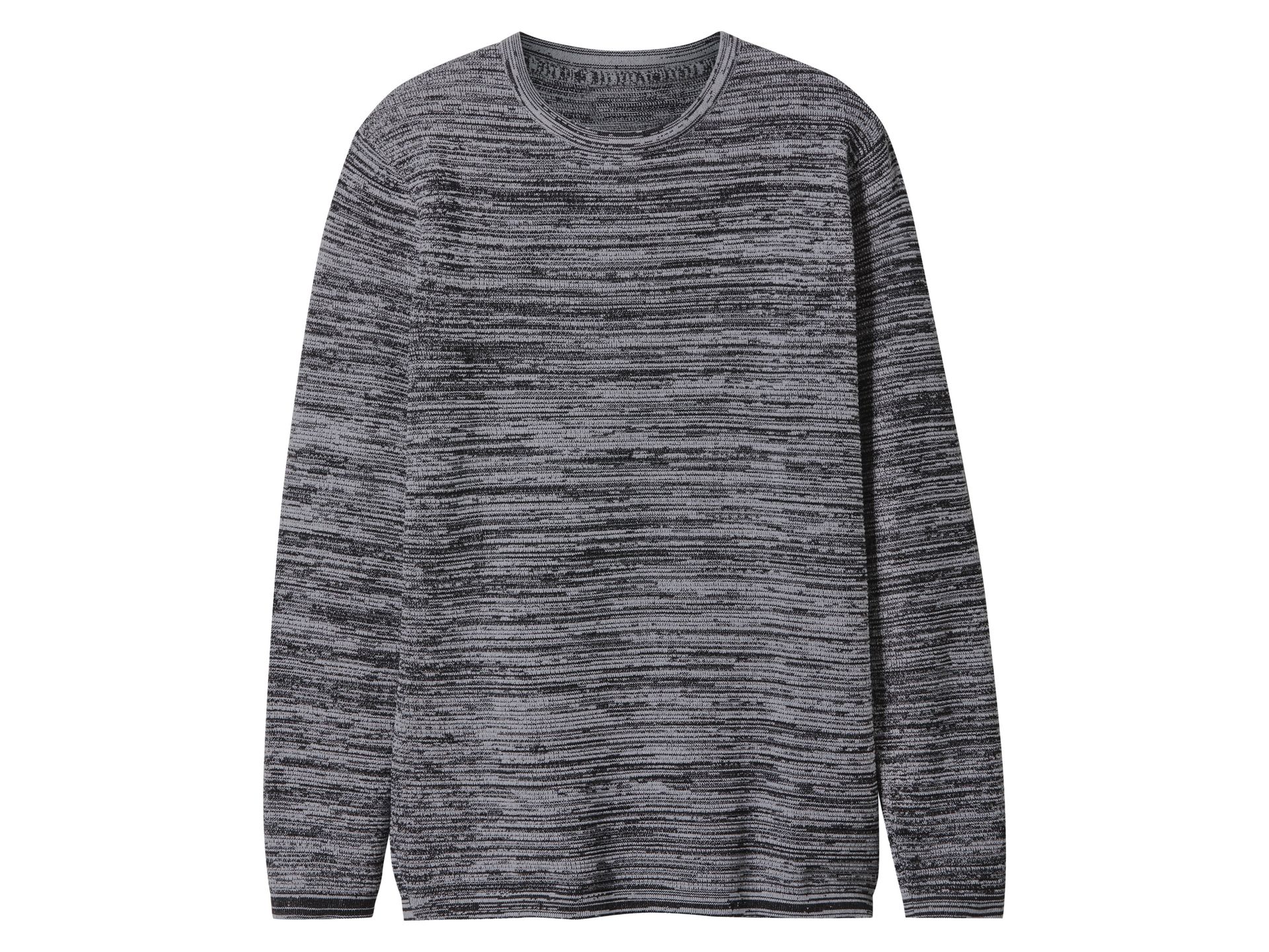 esmara Men Sweter męski z cienkiej dzianiny (Szary, M (48/50))