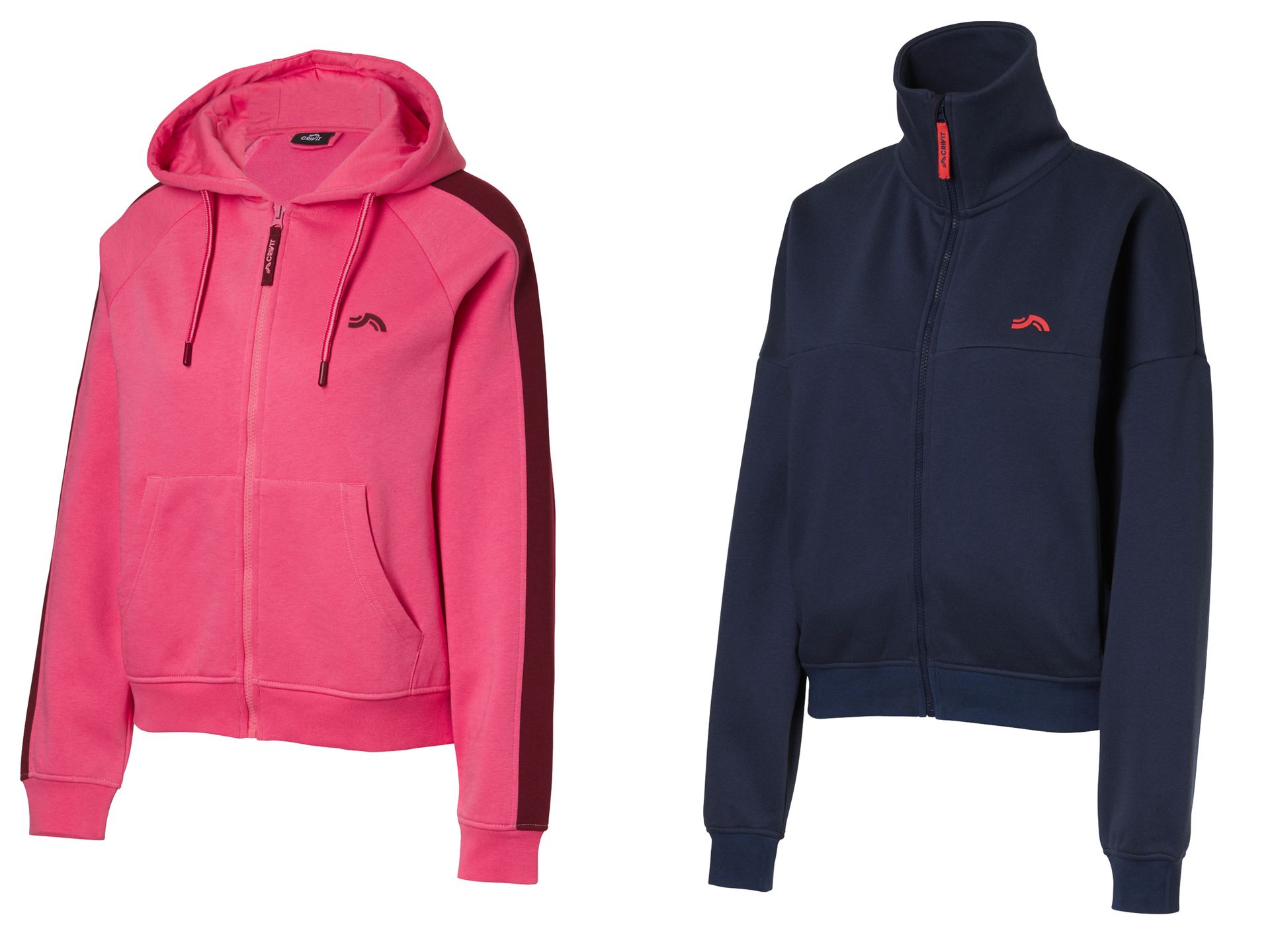 CRIVIT Bluza dresowa damska z bawełną