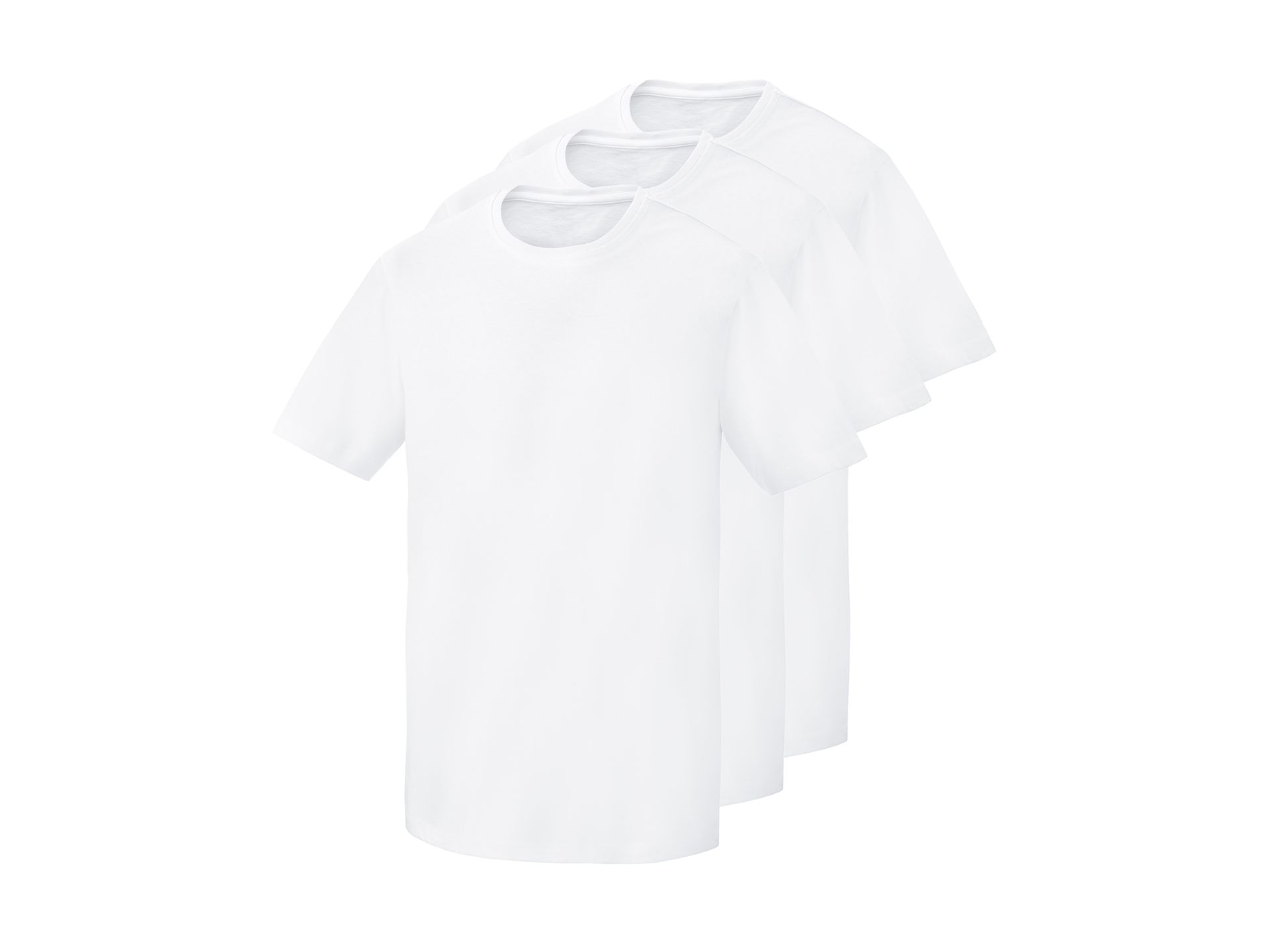 PARKSIDE® T-shirty robocze męskie z bawełny, 3 sztuki (Dekolt okrągły, M (48/50))