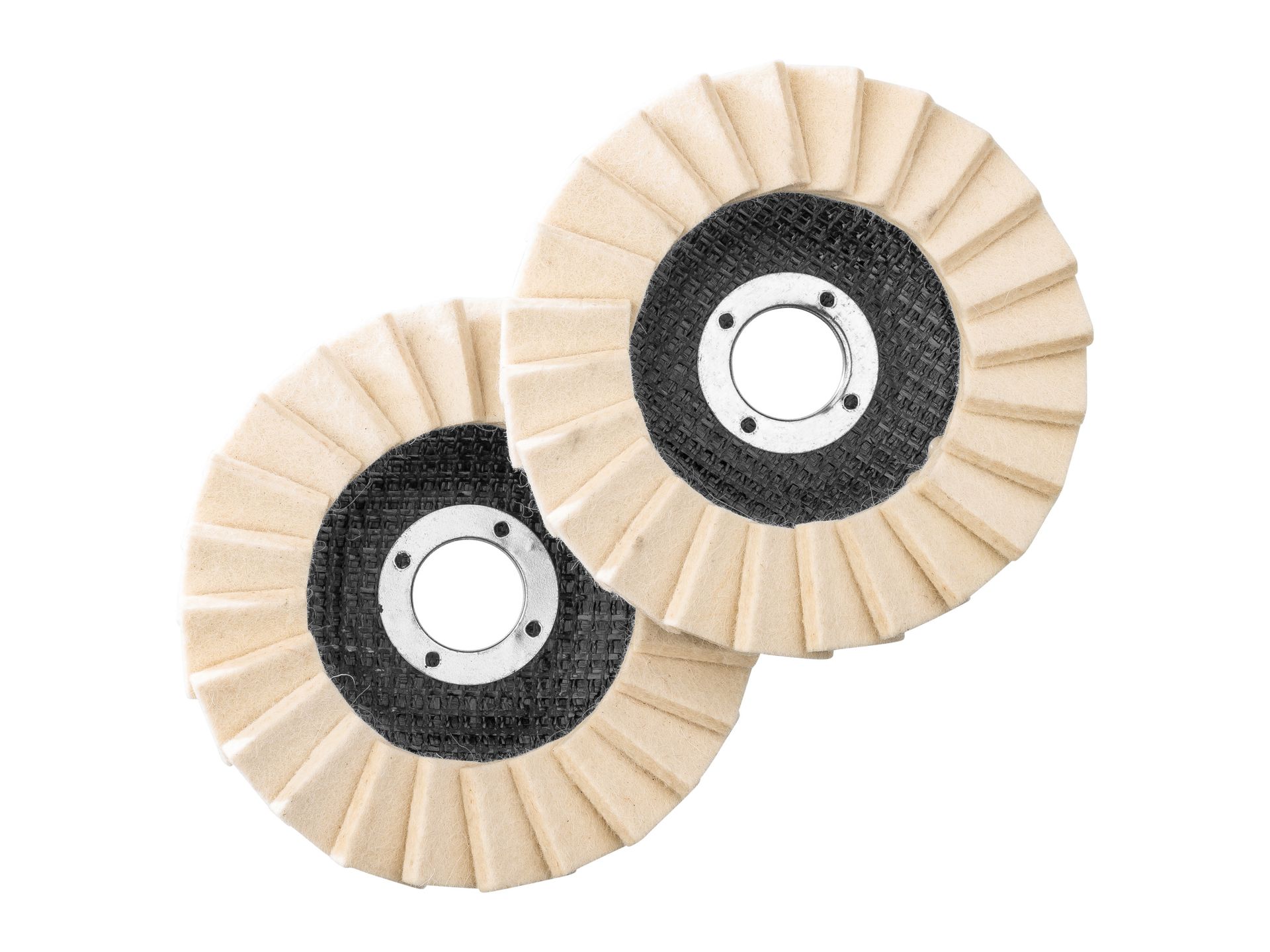 PARKSIDE® Akcesoria do szlifierek kątowych (Tarcza polerska filcowa, 2 sztuki)