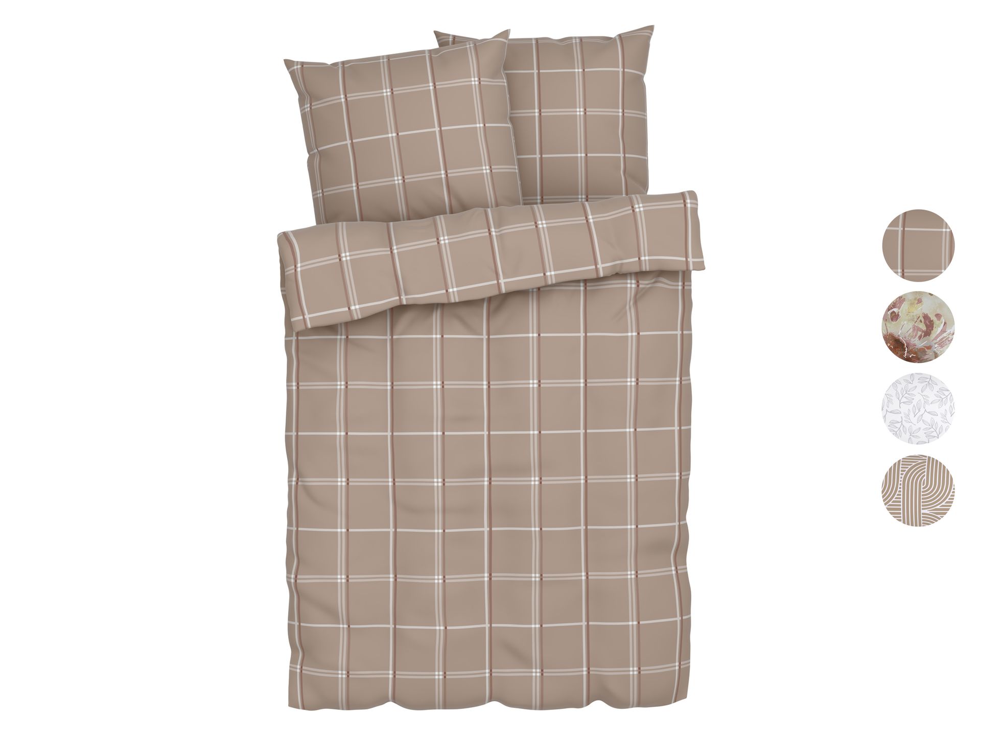 LIVARNO home Pościel flanelowa, 160 x 200 cm