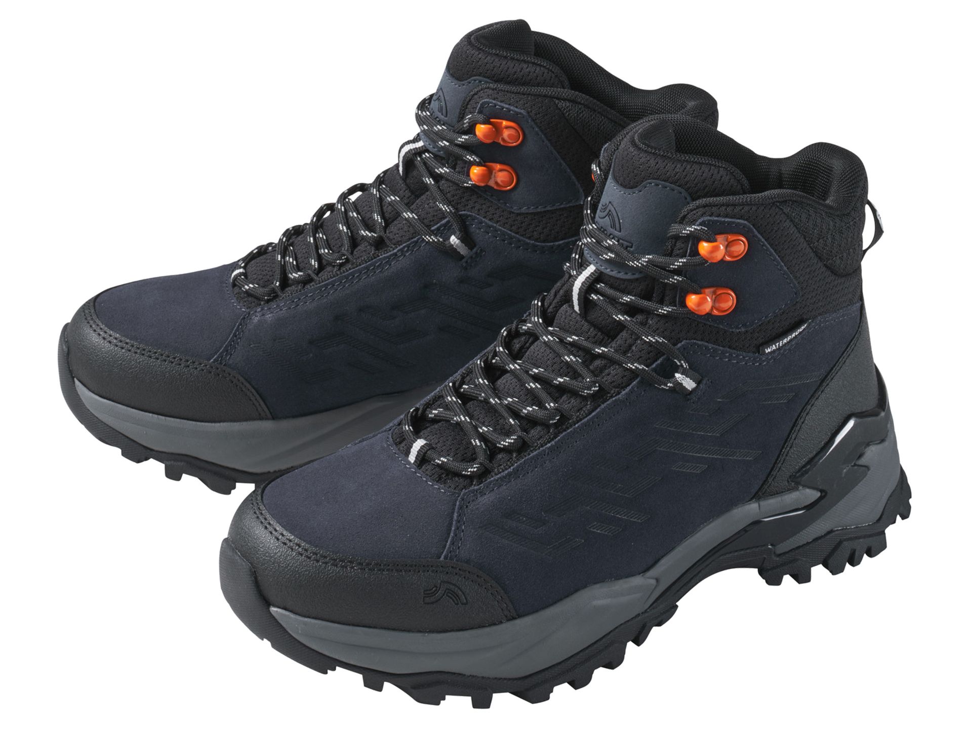 CRIVIT Skórzane buty trekkingowe damskie (Granatowy, 38)