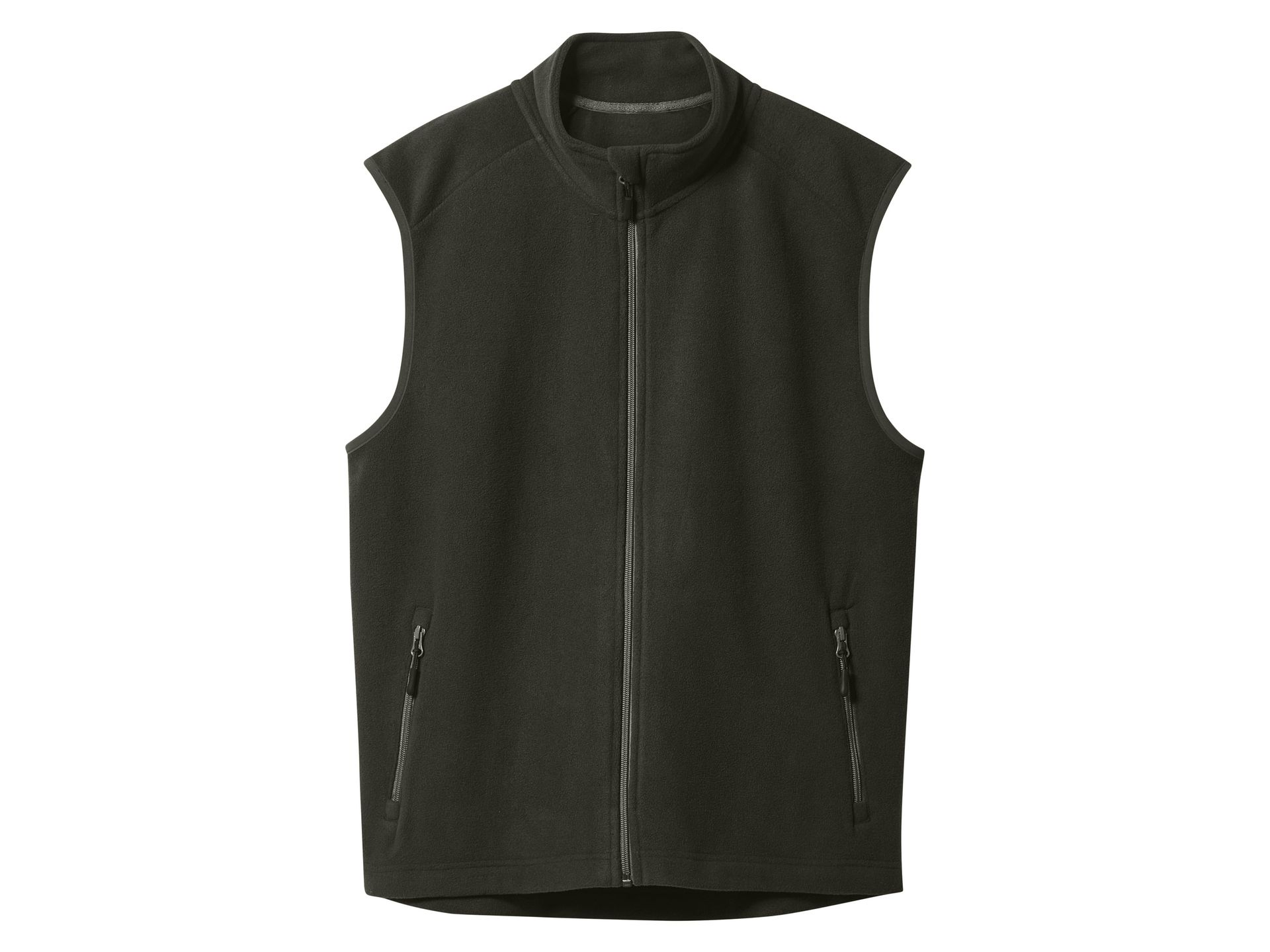 esmara Men Kamizelka polarowa męska (Czarny, XL (56/58))