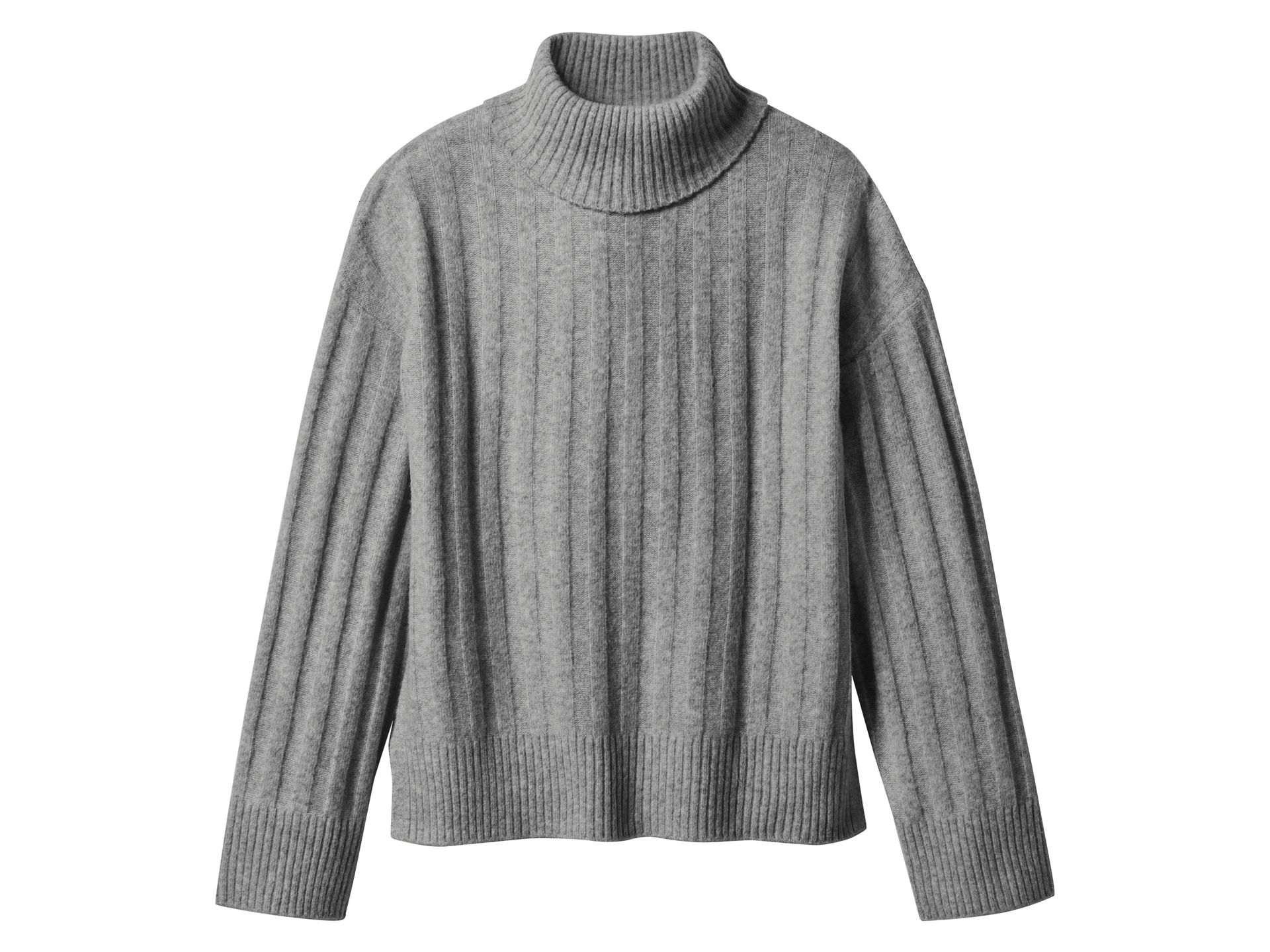 esmara® Sweter dzianinowy damski (Szary, XS (32/34))