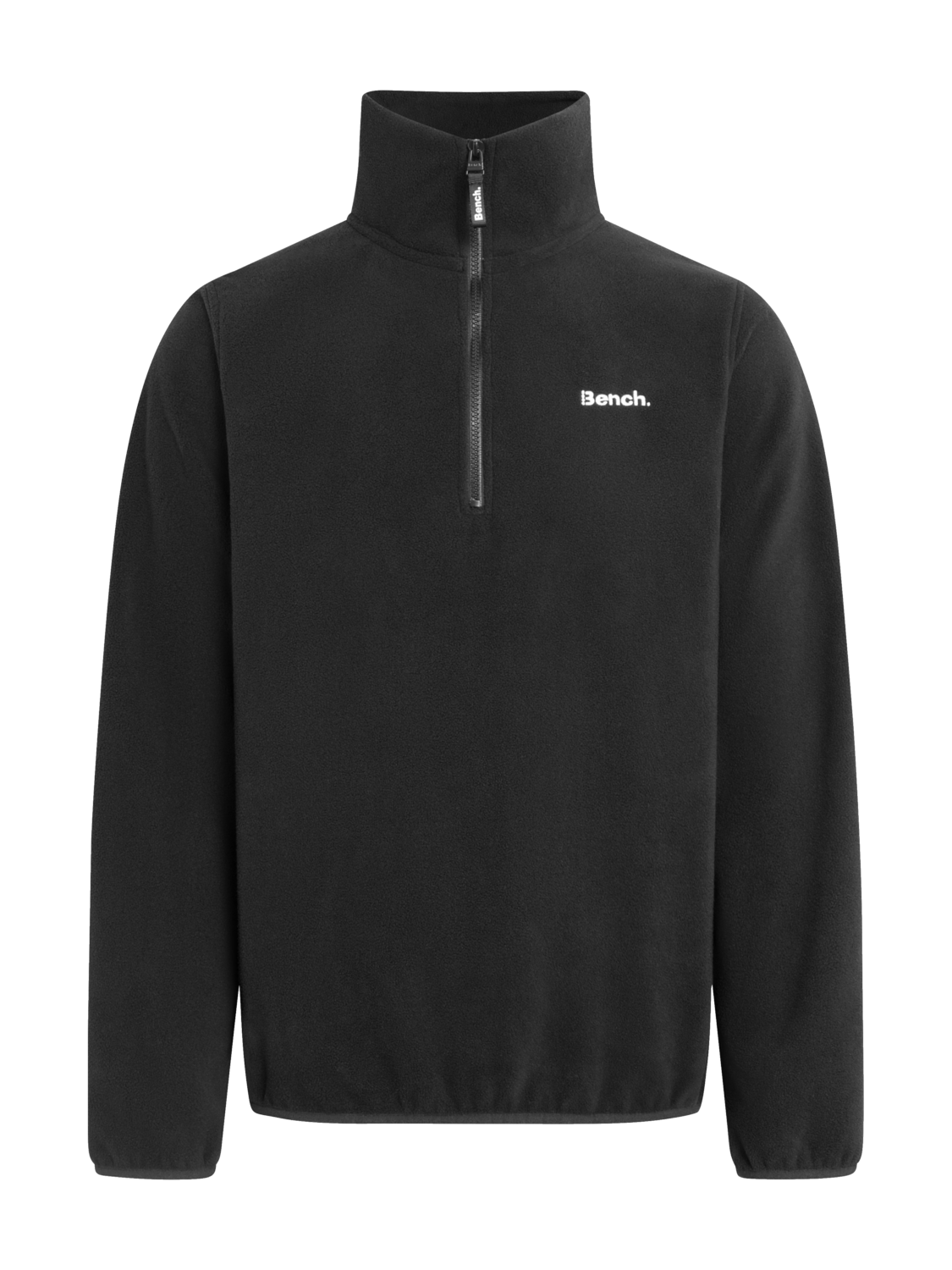 BENCH Sweter męski polarowy (Czarny, XXl)