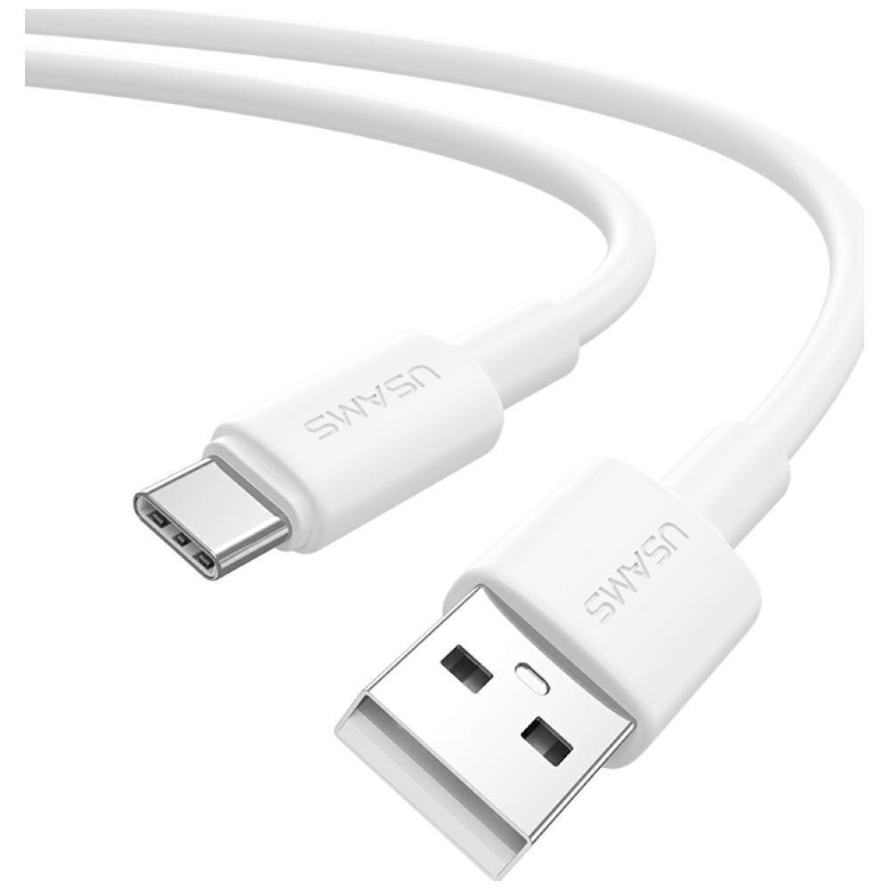 Kabel USB Usams U90 USB-A/USB-C 1m 3A biały SJ761USB01