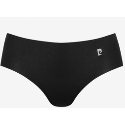 Figi damskie typu hipster bawełniane bezszwowe czarne Rimmel Pierre Cardin