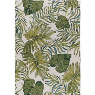 Dywan MULTIDECOR Cappucino 160 x 235 cm Zielono-beżowy