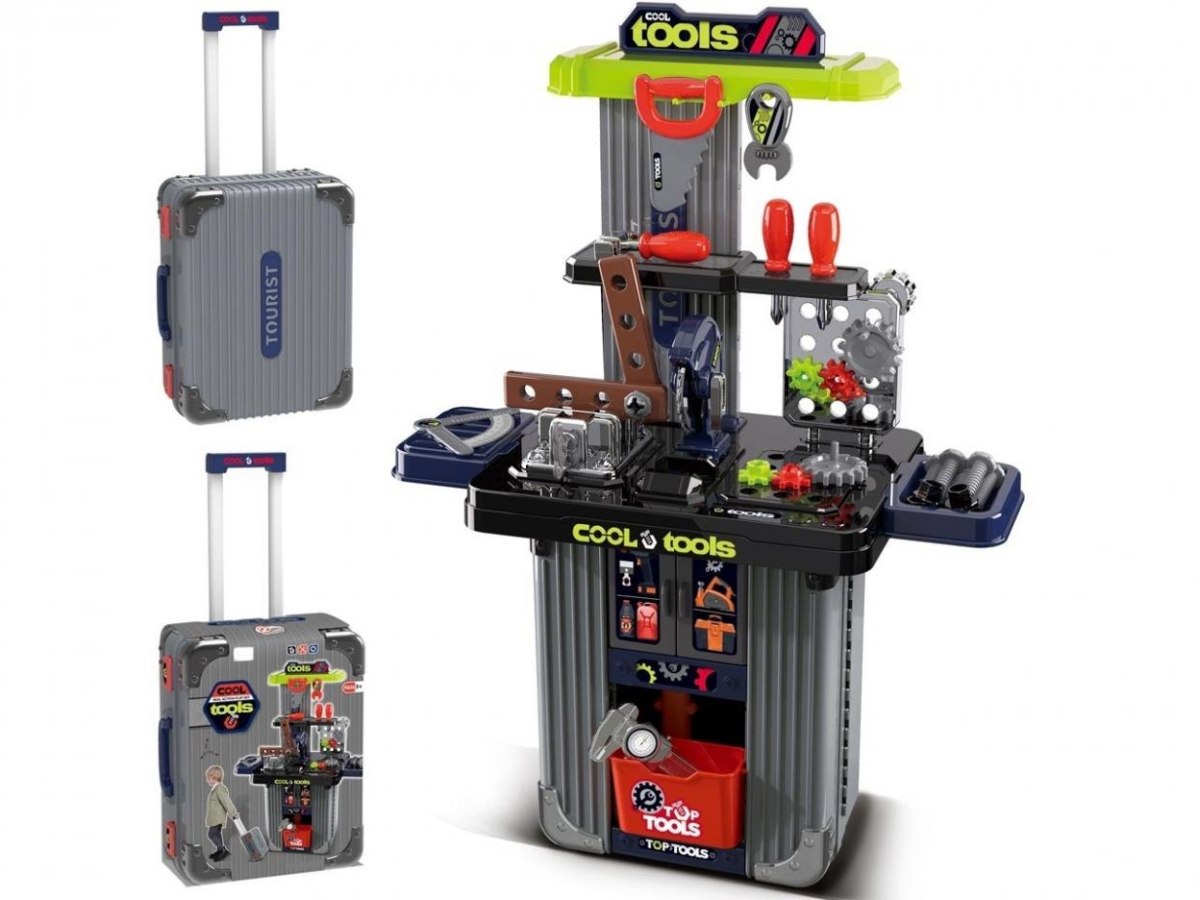 Warsztat narzędziowy 2w1 walizka 66x48x24cm