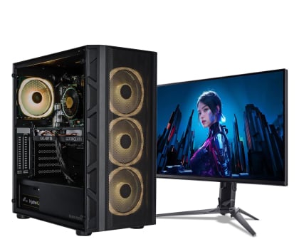 Polecany zestaw i5-14400F/32GB/1TB/RTX5070/W11x + Predator XB253QF