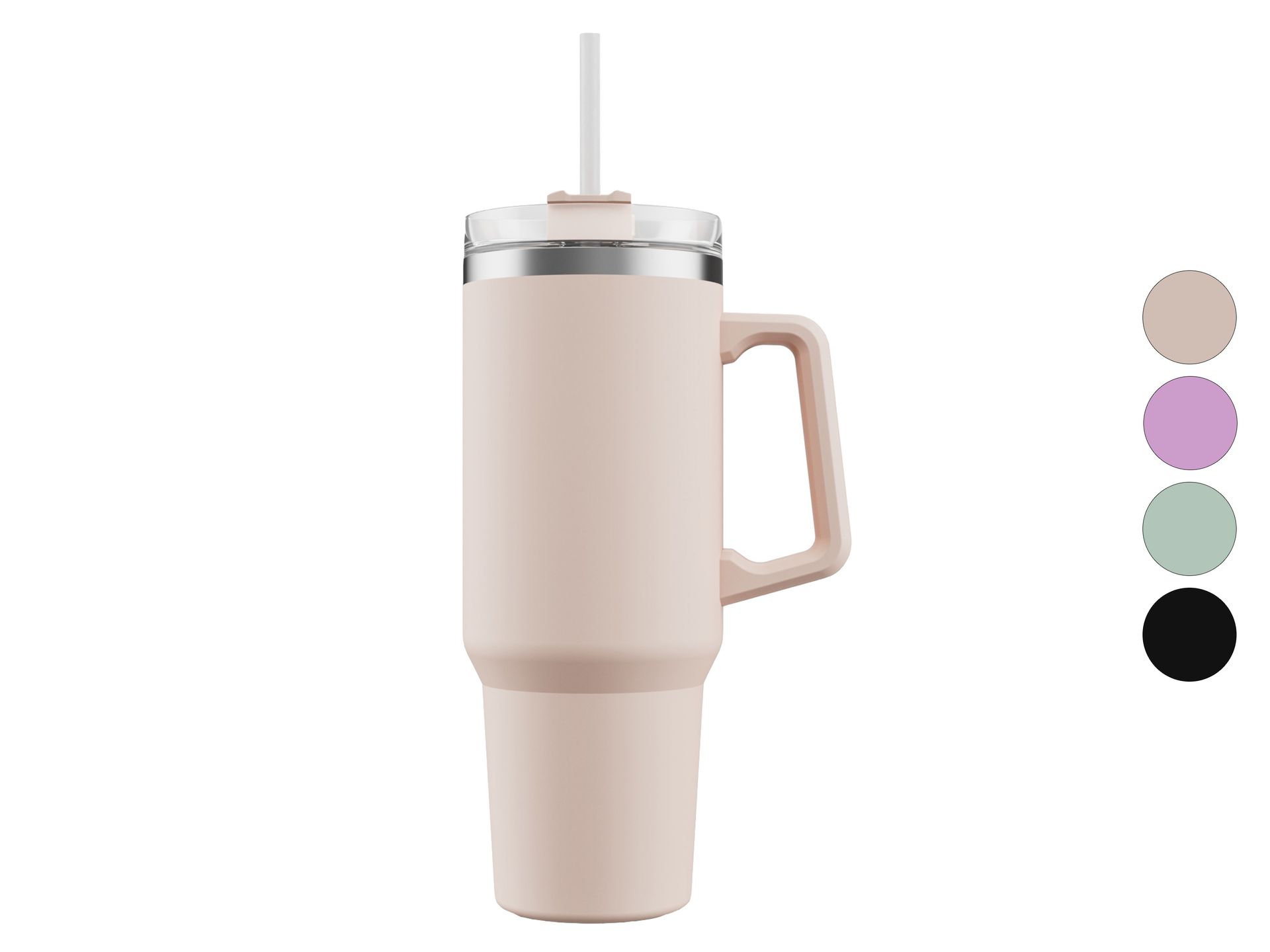 LIVARNO home Kubek termiczny ze słomką