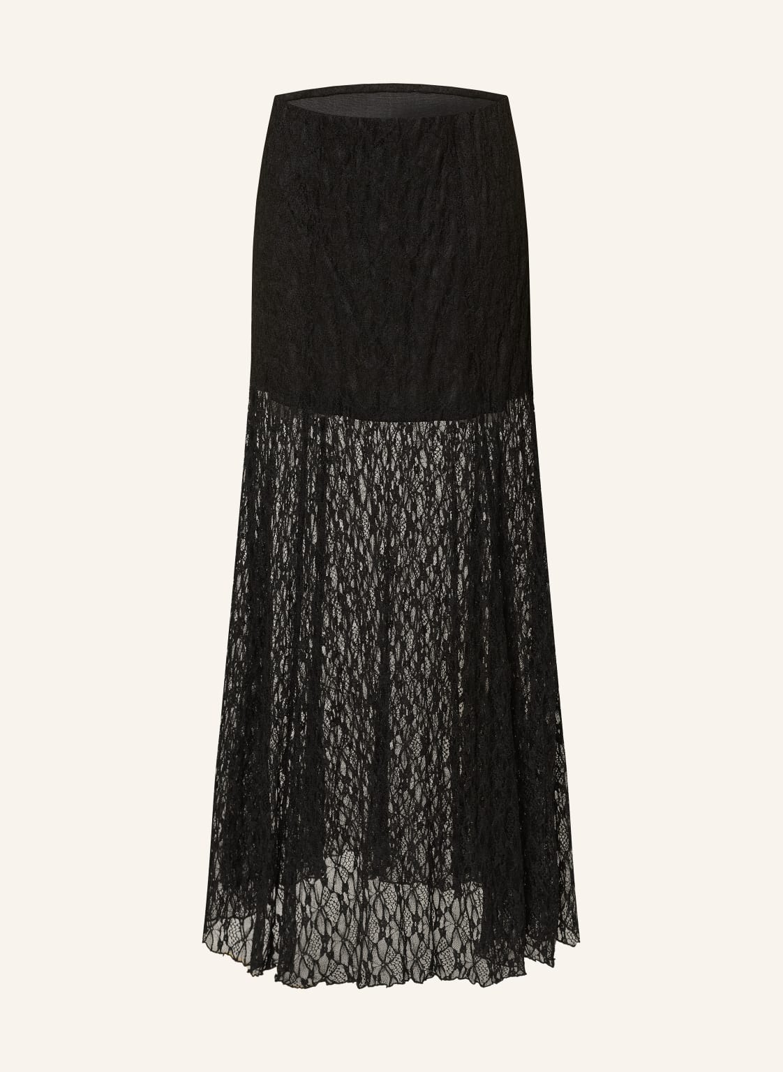 Neo Noir Spódnica Z Koronki Mariya schwarz
