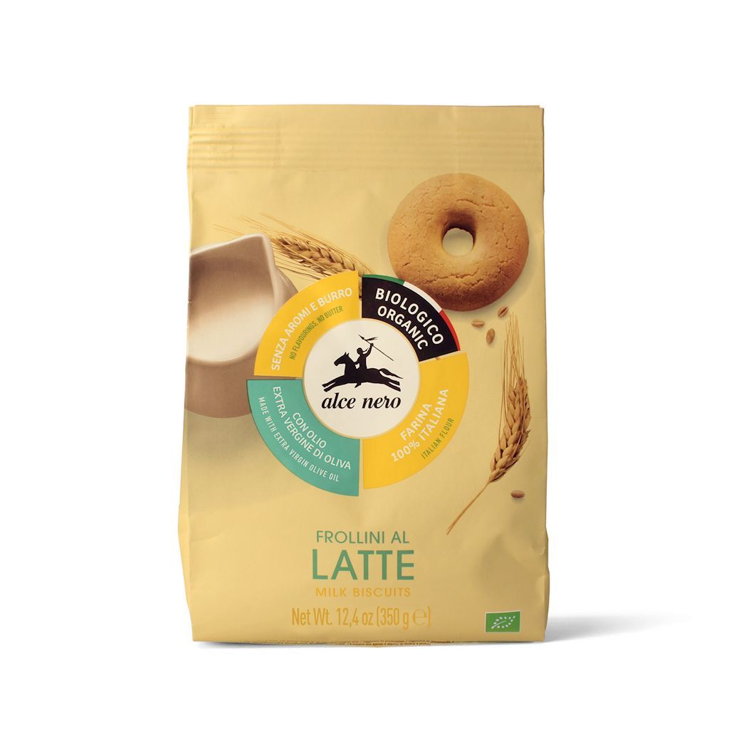 Alce Nero Ciastka mleczne 350 g Bio - żywność