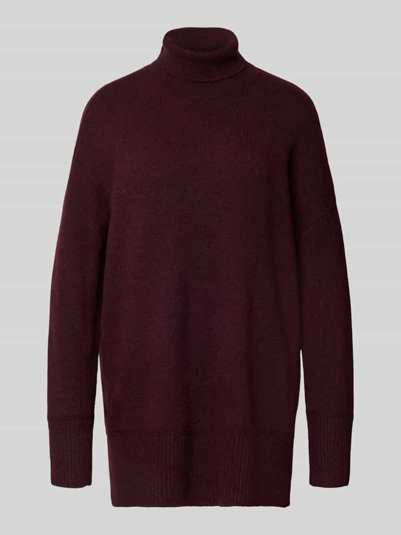 Golf o kroju relaxed fit z dzianiny z dodatkiem wełny model ‘AQUARIUS’