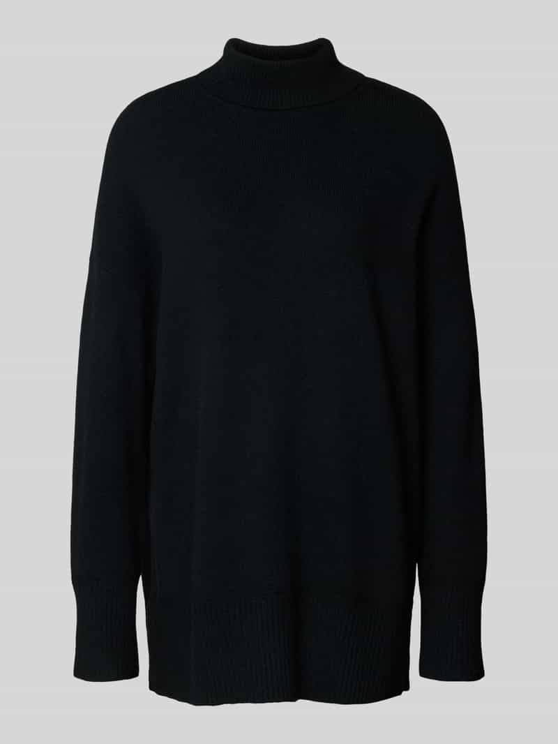 Golf o kroju relaxed fit z dzianiny z dodatkiem wełny model ‘AQUARIUS’