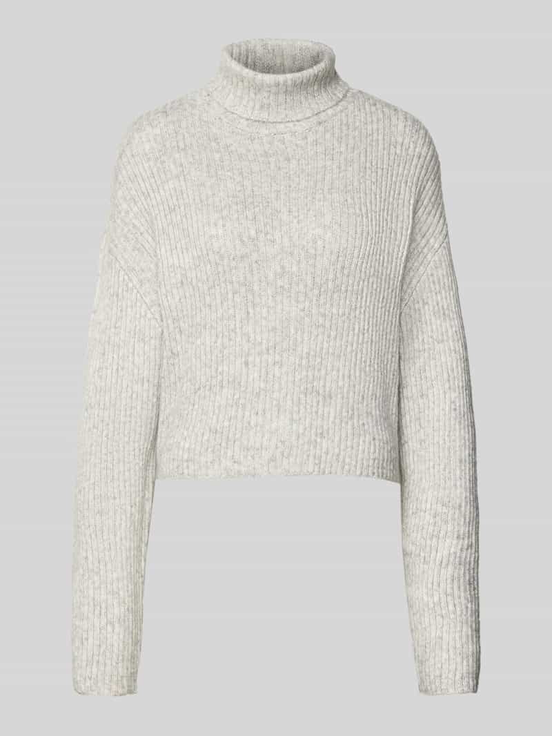 Golf o kroju relaxed fit z dodatkiem wełny model ‘MELANIE’