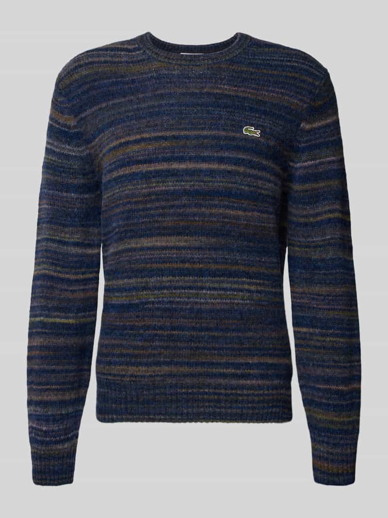 Sweter o kroju regular fit z dzianiny z mieszanki wełny