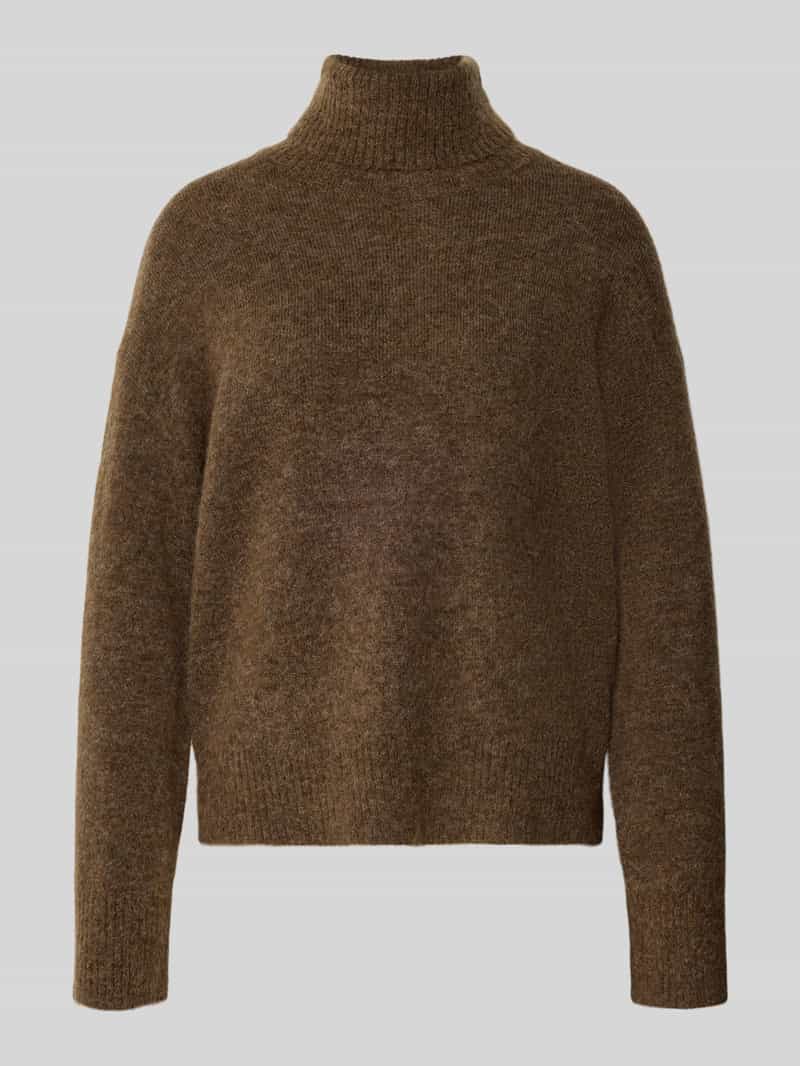 Golf o kroju relaxed fit z mieszanki wełny model ‘LULU’