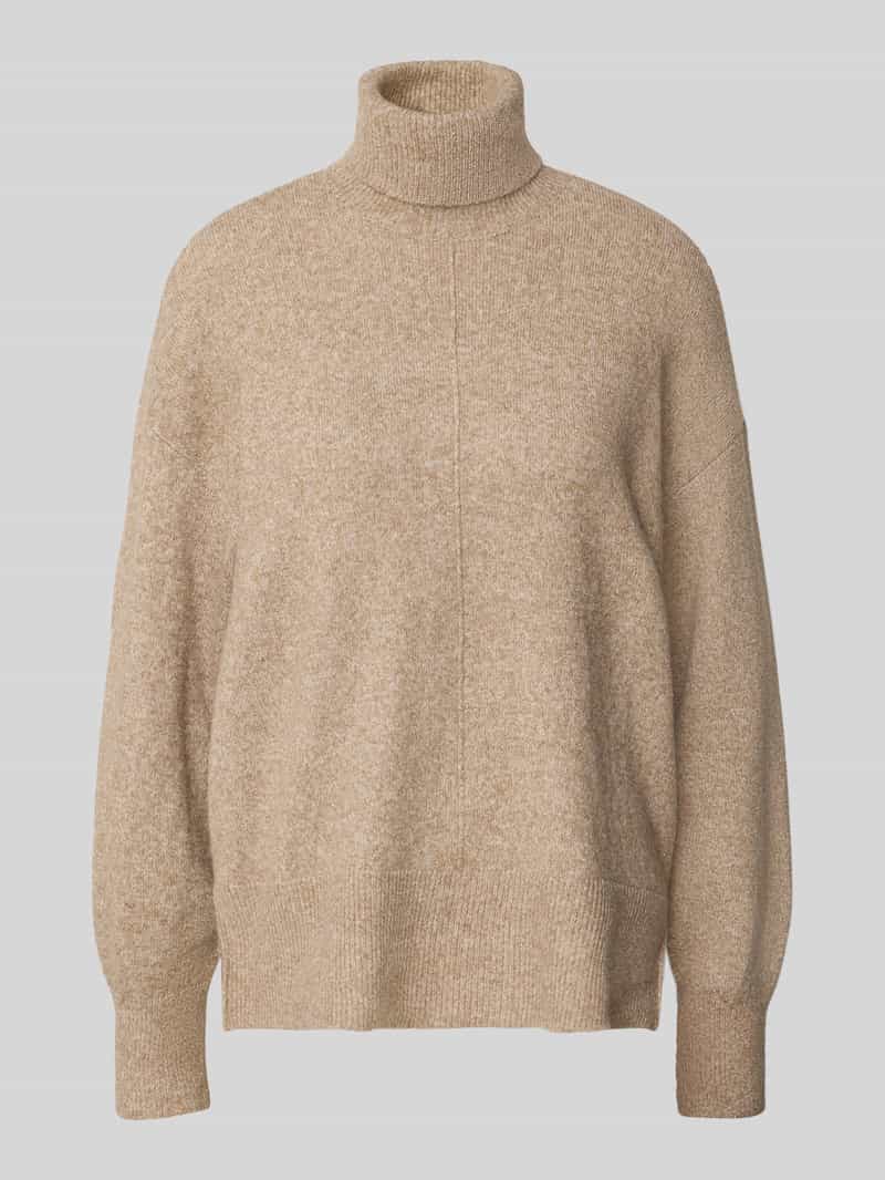 Golf o kroju regular fit z bocznymi rozcięciami model ‘DOFFY’