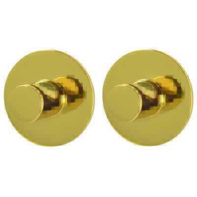 Wieszak samoprzylepny Style okrągły 3m złoty 2 szt.
