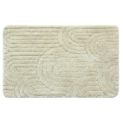 Dywanik łazienkowy RIST 80 x 50 cm ecru