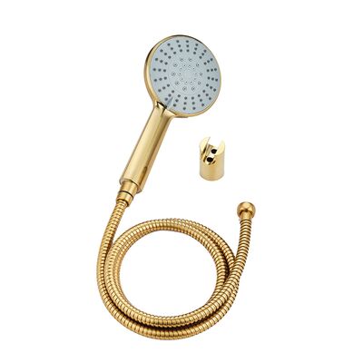 Prysznicowy zestaw punktowy Base 5F 6 złoty