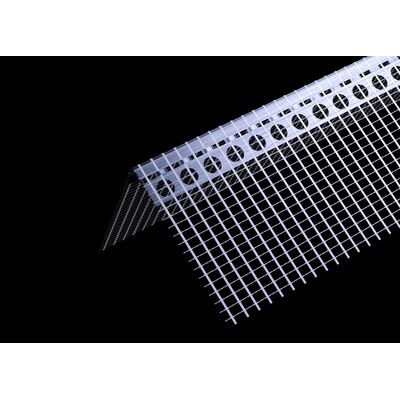 Narożnik aluminiowy STRONG z siatką 12 x 8 cm 3,0 mb