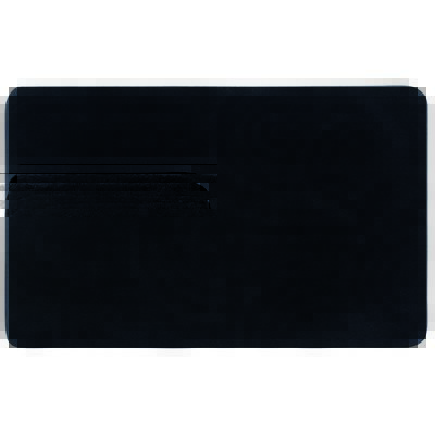 Dywanik łazienkowy RIST 80 x 50 cm czarny