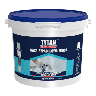 Gotowa masa szpachlowa FINISH akrylowa 7 kg TYTAN PROFESSIONAL
