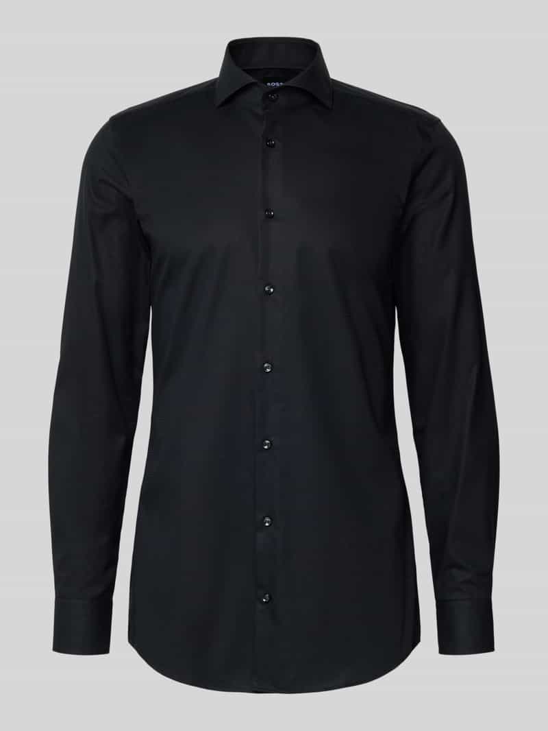 Koszula biznesowa o kroju slim fit z bardzo długim rękawem model ‘HANK’