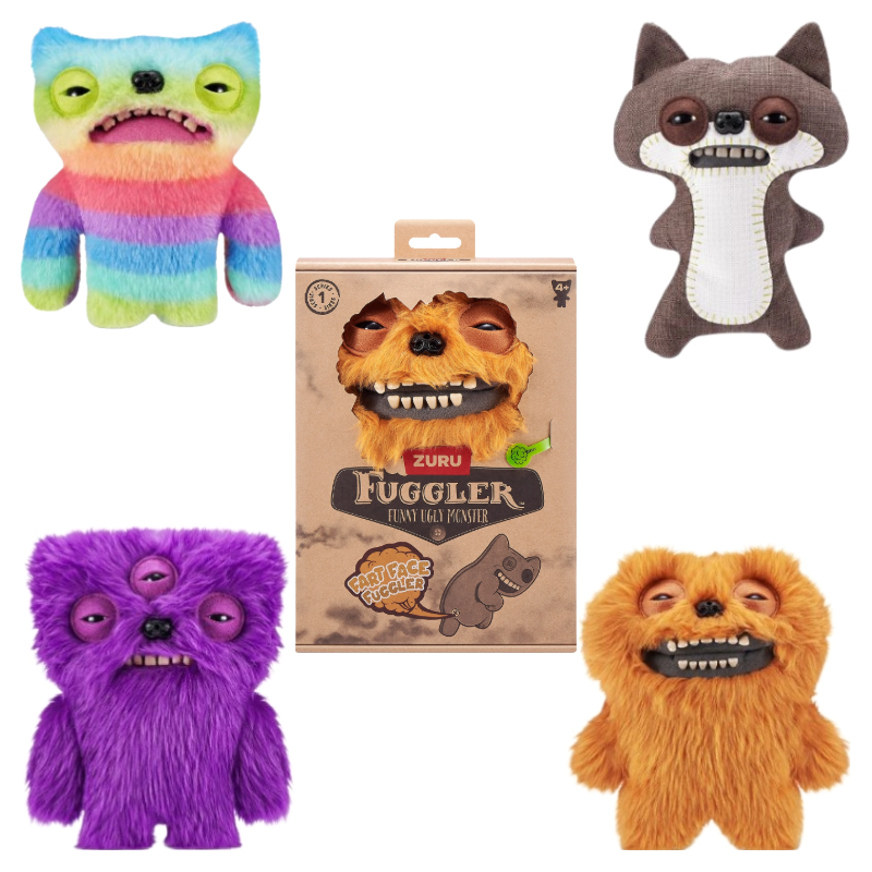 Zuru Fuggler Funny Ugly Monster Seria 1 Śmieszna Zabawka Maskotka Brzydki Zabawny Potwór Pluszak Niespodzianka 4+