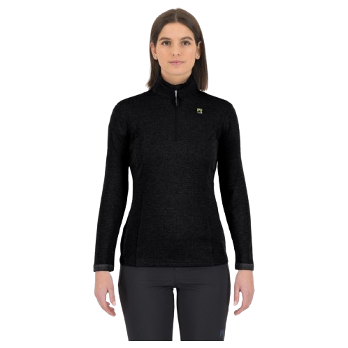 Bluza damska Karpos Pizzocco W Half Zip Rozmiar: L / Kolor: czarny/biały