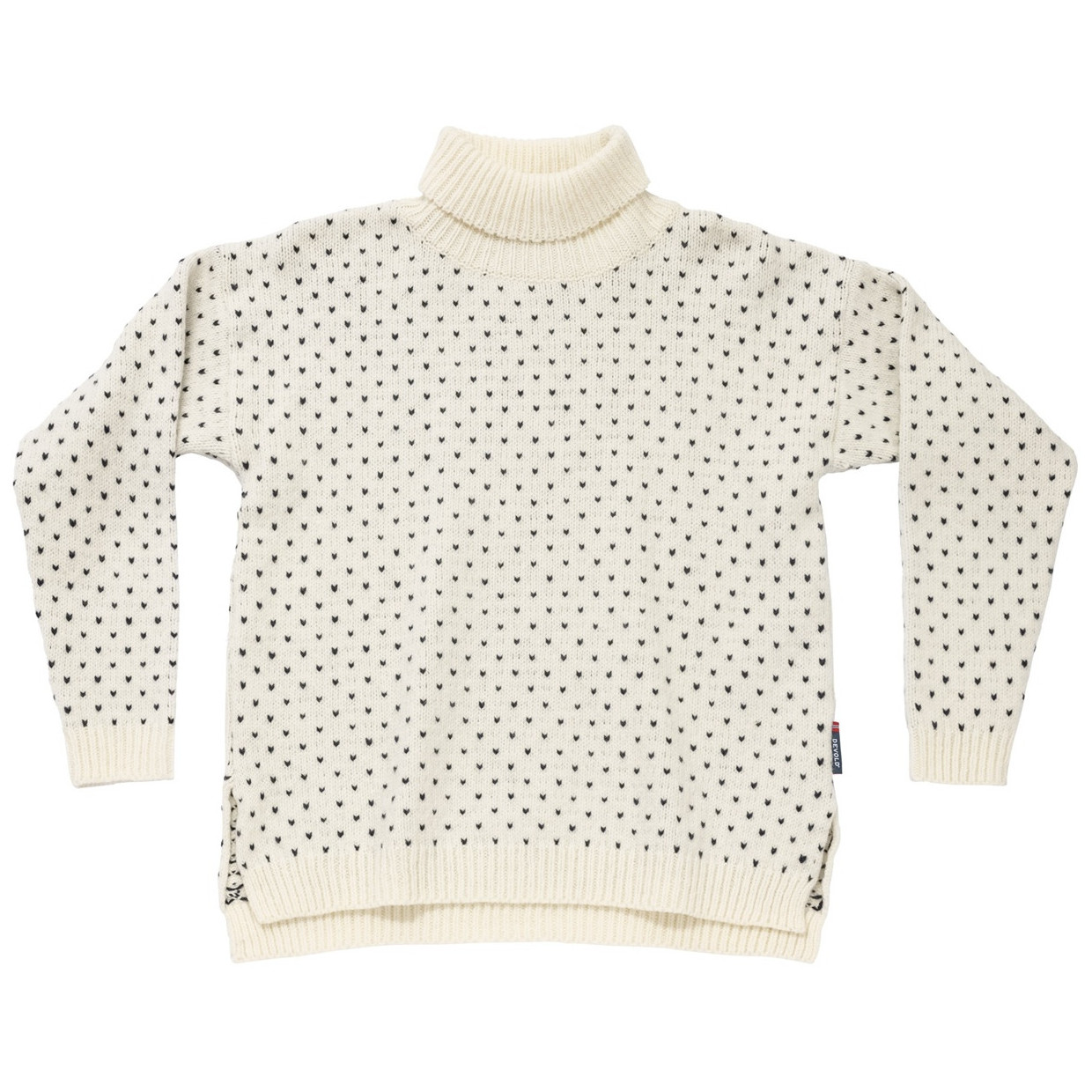 Damski golf Devold Sørisen Wool High Neck Wmn Rozmiar: L / Kolor: biały
