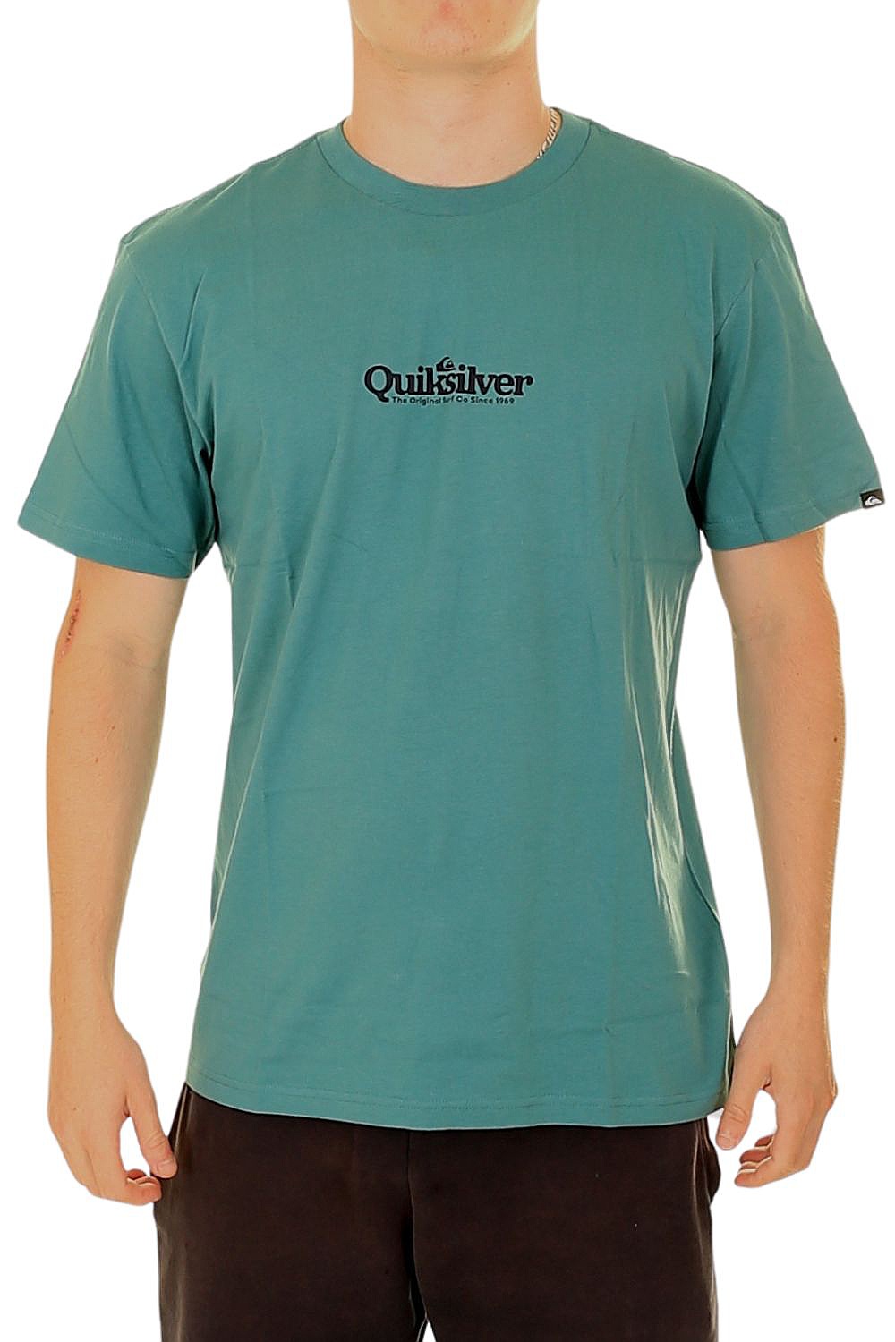 t-shirt QUIKSILVER FINELINE GMW0/DEEP SEA