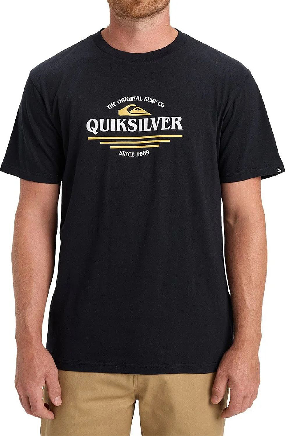 t-shirt QUIKSILVER TYPE LINE KVJ0/BLACK