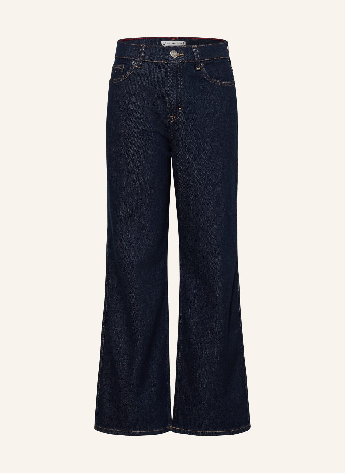Tommy Hilfiger Dżinsy Z Szerokimi Nogawkami Mabel blau