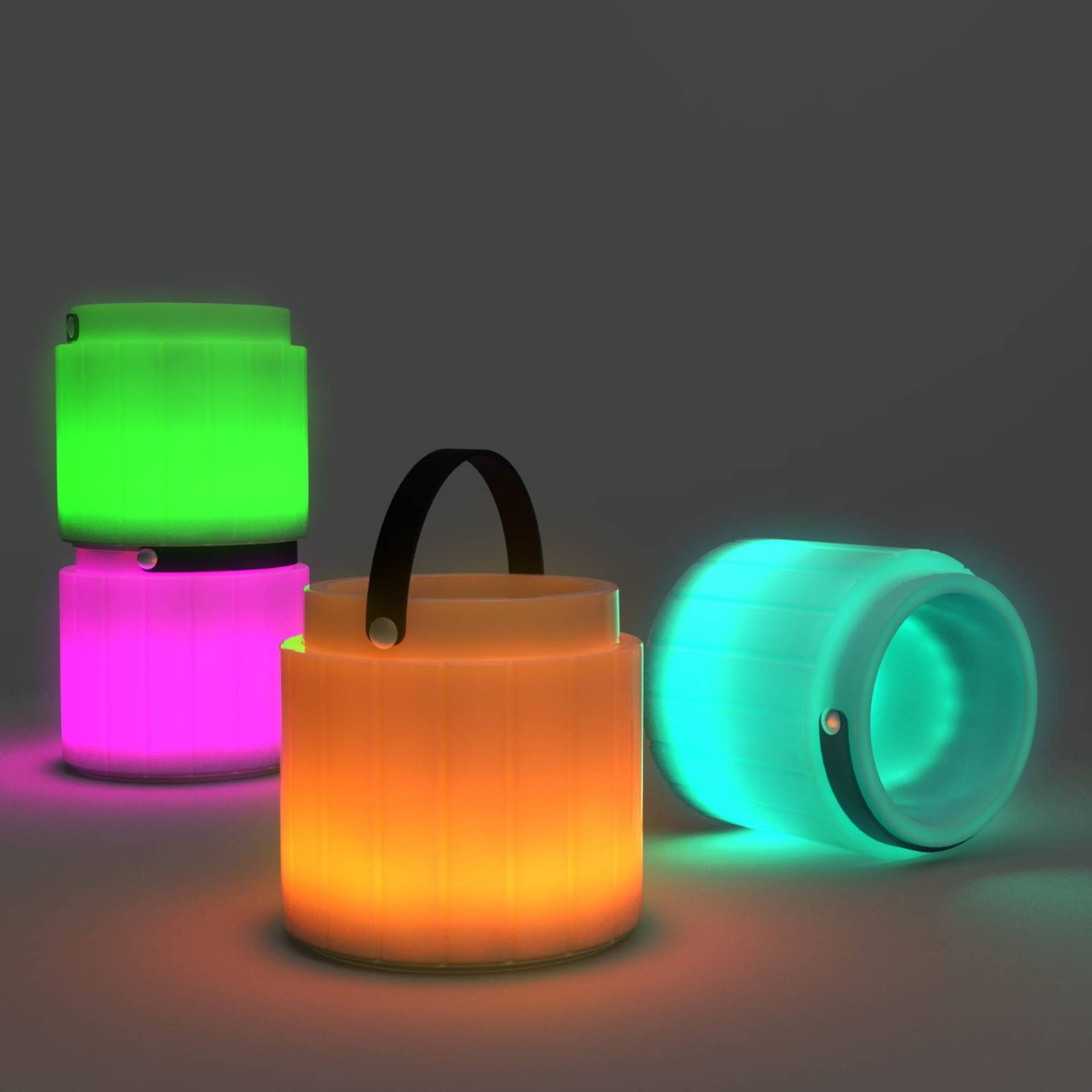 Zabawka sensoryczna świecące wiadro TTS