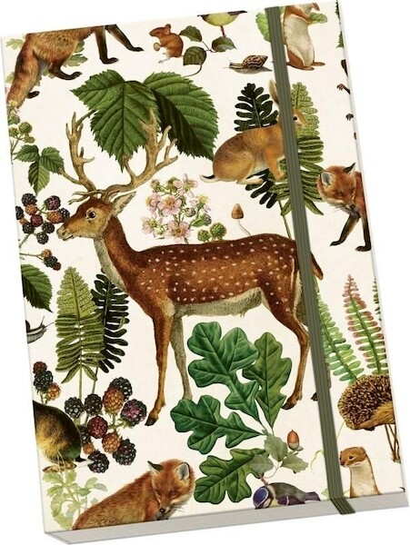 Notatnik ozdobny A5 STNOTE 146 Leśne zwierzęta
